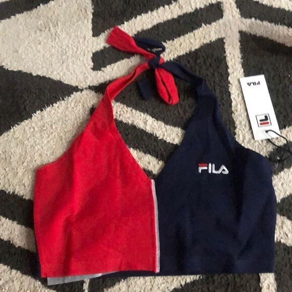 FILA Cara Womens Halter Top MEDIUM NEW WITH TAGS - Picture 6 of 8
